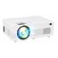 Qak LED Projector, 1920x1080 Resolution, White - AK-83