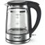 Arshia Electric Kettle, 1.7 Liters, 1800W, Black - GK116-2961
