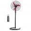 Fresh Shabah Stand Fan with Remote Control, 18 Inch, Black - SGFI 18/R