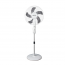 S Smart Stand Fan, 18 Inch, White and Grey - SSF1802