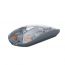 Recci Space Capsule Series Multimode Wireless Mouse, Transparent and Grey - RCS-M01
