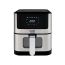 Zada  Digital Air Fryer, 6 Liters, 1500 Watt, Black and Silver - ZAF-65D