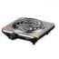 Sokany Electric Single Hot Plate, 1000 Watt, Stainless Steel- SK-5114