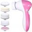Portable Facial Skin Care and Massager - White and Pink