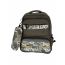 Gharibo Bags School Backpack With Pencil Case For Kids, Numbers Pattern - Olive