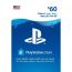 PlayStation PSN Card, 60 USD - USA Store (Physical Card)