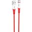 Hoco X70 - Ferry Charging And Data Transmittion Cable (3A - 1M), USB-A To Type-C Plug Compatible With Samsung Huawei Xiaomi Oppo - Red