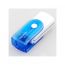 USB 2.0 TF Card Reader- Blue