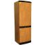 Alaska Freestanding Refrigerator, Defrost,  315 Liters, Brown- KGT 2