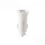 Remax Rocket Car Charger, 2.4 A, 2 Ports, White - RCC-217