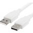 كابل كيندكس USB فئة A الي USB فئة A، طوله 50 سم، ابيض - KX 2525