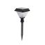 Philips Essential Smart Bright Solar Bollard, 1.5W, Warm, Black - H500- BGC010 LED2/730 S Spike