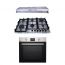 Purity Gas Built-in Hob, 90cm, 6 Burners, Stainless Steel - HPT904S, with PIATTA Island Hood, 90 CM, and Built-in Electric Oven, 65 Liters - OPT60EED