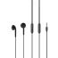 Celebrat Wired In-Ear Earphone With Mic, Black - G12