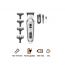VGR Hair Trimmer, Dry, Silver - V-931