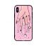 Pink Planets on Fingers to Control Printed Back Cover for Apple iPhone X