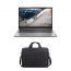 Lenovo IdeaPad 1 15AMN7 82VG00MMED Laptop, AMD Ryzen 5 7520U, 512GB SSD, 8GB RAM, 15.6 Inch, FHD Display, Integrated AMD Radeon 610M Graphics, Windows 11 - Cloud Grey with Casual Toploader Handbag for 15.6 Inch Laptops, Black - T210 