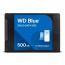 Western Digital Blue SA510, Internal SSD, 500GB, 2.5 Inch, SATA, Black - WDS500G3B0A