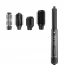 Rushbrush AirWrapper with attachments, 4 Heat settings - Black