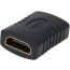 منفذ موصل انثي لانثي HDMI لـ HDTV و HDCP - اسود