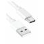 كابل شحن USB-A الى USB-C، طول 1 متر - ابيض