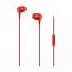 Ttec Pop Wired Earphones, Red - 2KMM13GR