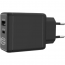 Smart Gate Wall Charger, 45 Watt, 2 USB Ports, Black - SGH-45CAGANB