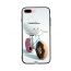 Coffee Riding Donut Bicycle Printed Back Cover for Apple iPhone 8 Plus