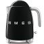 Smeg Electric Kettle, 1.7 liters, 2400 Watt, Black - KLF03BLEU