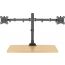 Dual Arm Holder for 17 to 32 Inch Monitors, Black - PM100-MD1732