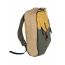 Gharibo Bags School Backpack For Kids, Modern Pattern - Beige and Grey