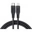 كابل بموصل USB فئة C الى لايتنينج ايه سي اي فاست، طوله 1.2 متر، اسود - C3-01