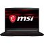 MSI GF Series Laptop, Intel Core i5-10500H 2.5 GHz, 256GB SSD, 8GB RAM, NVIDIA GeForce GTX 1650, Windows 10 - Black