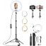 Ring Light with Tripod Stand, 12 Inch - Black