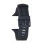 Silicone Strap for Smart Watches, 42mm to 45mm - Black