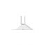 Ecomatic Built-In Pyramids Hood with Chimney, 90 Cm, Silver - H9206RB