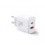 Joyroom Wall Charger, 20 Watt, 2 Ports, White - JR-TCF05