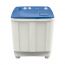 Tornado Top Load Half Automatic Washing Machine, 7Kg, White and Blue - TMH-HS07CWB