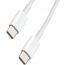 كيندكس كابل USB فئة C الى USB فئة C،  طول   1 متر، ابيض - KX 2800