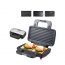 Sokany 3-in-1 Sandwich Maker, 3 Plates, 1000W, Black - SK-BBQ-835