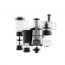 Arshia 6 in 1 Juice Extractor, 2 Liter, 800 Watt, Black and Silver - JE786-2088
