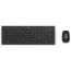 Hama Cortino Gulf Wireless Keyboard and Mouse, Black - D3182664