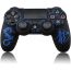 Silicone PlayStation 4 Controller Skin Cover - Black and Blue