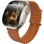 X10 ULTRA 3 Curved Smart Watch, 1.3 Inch - Orange