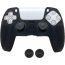 Silicone Cover For PlayStation 5 Controller With Analog Caps - Black
