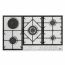 Purity Dual Fuel Built-in Hob, 90CM, 5 Burners, Stainless Steel - HPT909ES