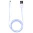 Devia Smart Micro USB Cable, 1 Meter, White - MX76W