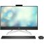 HP All-in-One 24-df1010nh Desktop, 23.8 Inch, Intel Core i5-1135G7, 256GB SSD, 8GB RAM, Intel Iris Xe Graphics, FreeDos - Jet Black with Mouse and Keyboard