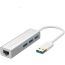 موزع USB-A نللانو 4 في 1 - رمادي