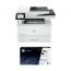 طابعة ليزر جيت برو اتش بي MFP 4103fdw سلكية ولاسلكية متعددة الوظائف، ابيض - 2Z629A مع خرطوشة حبر ليزر اتش بي 151A، اسود - W1510A